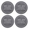 iStyle Set of 4 Slate Gin Coasters