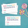 Antgiftshop Candy Guessing Game Cards, Games Activities and Decorations, 50-Pack.