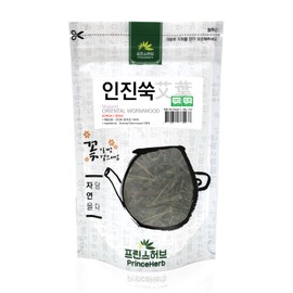 PrinceHerb Medicinal Korean Herb, Oriental Wormwood / Mugwort 인진쑥 Dried Loose Leaves 3oz