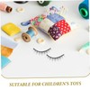 jojofuny 1 Pair Doll False Eyelashes Fake Doll Accessories Long