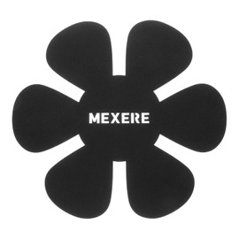 sourcing map 20cm/7.9" Pot and Pan Protectors, 6Pack Anti-Slip Pan Dividers Pads Pot Separators Protectors for Stacking and Protecting Your Cookware (Round, Black)