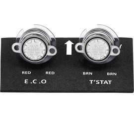 Fiada Water Heater Thermostat Replacement Parts Assembly Compatible with Atwood 91447, ECO and T-STAT Parts for RV Camper Emergency Cutoff Service Kit(1 Set)
