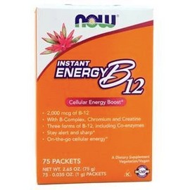 Now Instant Energy B12 75 pckts
