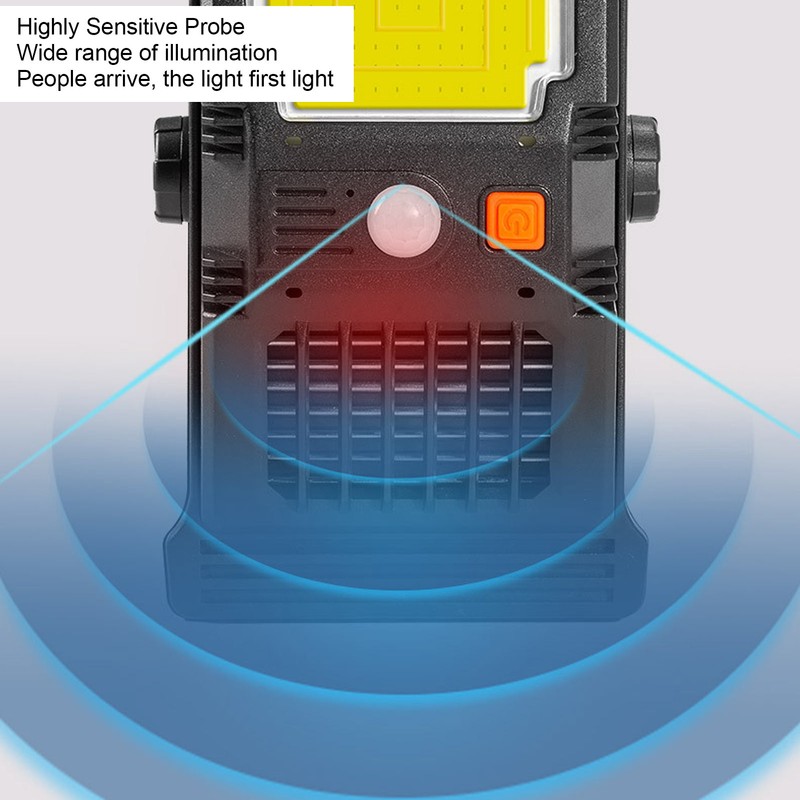 Clip On Solar Wall Lamp Motion Sensor Waterproof Portable Bug