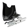 HDBUBALUS Lower Front Chin Spoiler Air Dam Fairing Cover Gloss