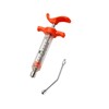 1 Set Feeding Syringe with Drench Nozzle Adjustable Dosage Reusable