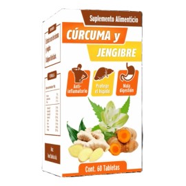 Cúrcuma Y Jengibre 60 Tab