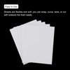 sourcing map EVA Foam Sheets White 7.8 x 5.9 Inches