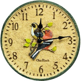 Chaffinch Design Weather Resistant Outdoor Clock 250mm / 10" - Sit back, relax and let time pass you by