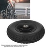 8in Wheelchair Tire PU Anti Skid Explosion Proof Strong Bearing