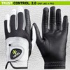 HIRZL TRUST CONTROL 2.0 Men's Gloves, Left Hand, WH/BK, 9.8