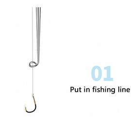 XHNFCU 2 Pieces Stainless Steel Fishing Unhooking Disgorger Portable Fishing Hook Remover Unhook Extractor Fishing Supplies