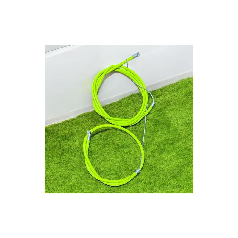 Cycle Brake, Bike Bicycle Green Cable Set Inner & Outer