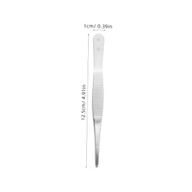 Beavorty Stainless Tweezers for Eyebrow Hair Removal Durable Pointed Tip for Facial Hair Eyelash Extensions Ergonomic Design for Men Women