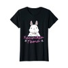 Rabbit Mum Funny Rabbit & Rabbit T-Shirt, black