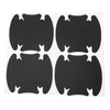 RATCHROLL 4 Pcs Universal Car Door Handle Cup Cover Adhesion