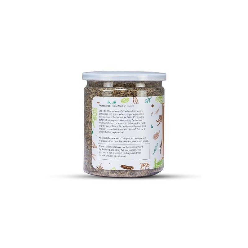 Mullein Leaf 2 oz | Cut and Sifted | 100%