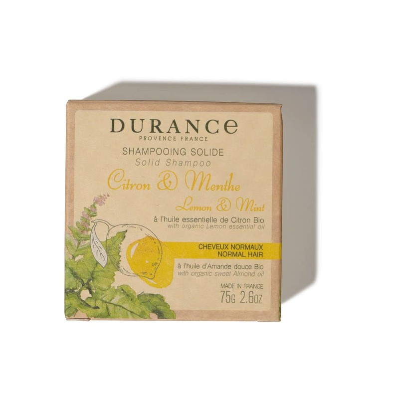 DURANCE Shampoo Bar 75g The Essentials Series Hair Care (Lemon