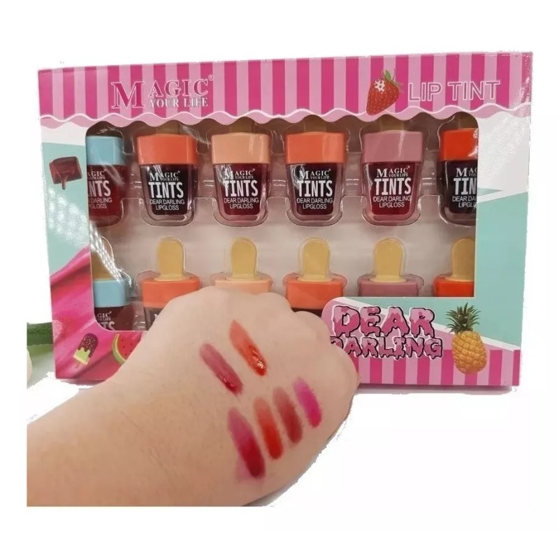 Didier Market Tinta Labial Forma De Paleta Coreana Magic Maquillaje