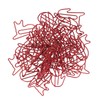 100pcs Cat Shape Paper Clips Increase Slip Resistance Rust Prevention