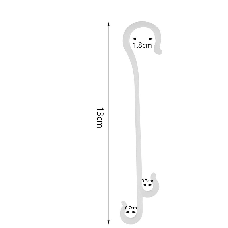 BOBOZHONG Tomato Support,tomato hook,100Pcs Tomato Support Hooks Tomato Holder Hook