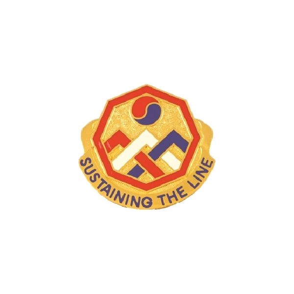 0003 Coscom Unit Crest (Sustaining The Line)
