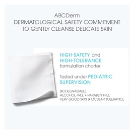 Bioderma ABCDerm H2O 60 Cleansing Wipes