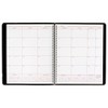 AT-A-GLANCE Monthly Planner 2016, 8 x 10 Inches, Black (70-130-05)