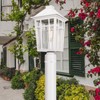Darkaway Large Outdoor Post Lights Lamp Post Light Fixture, 17inch