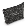 VAMSII Speech Pathologist Gift Speech Therapist Zipper Pouch Makeup Bag