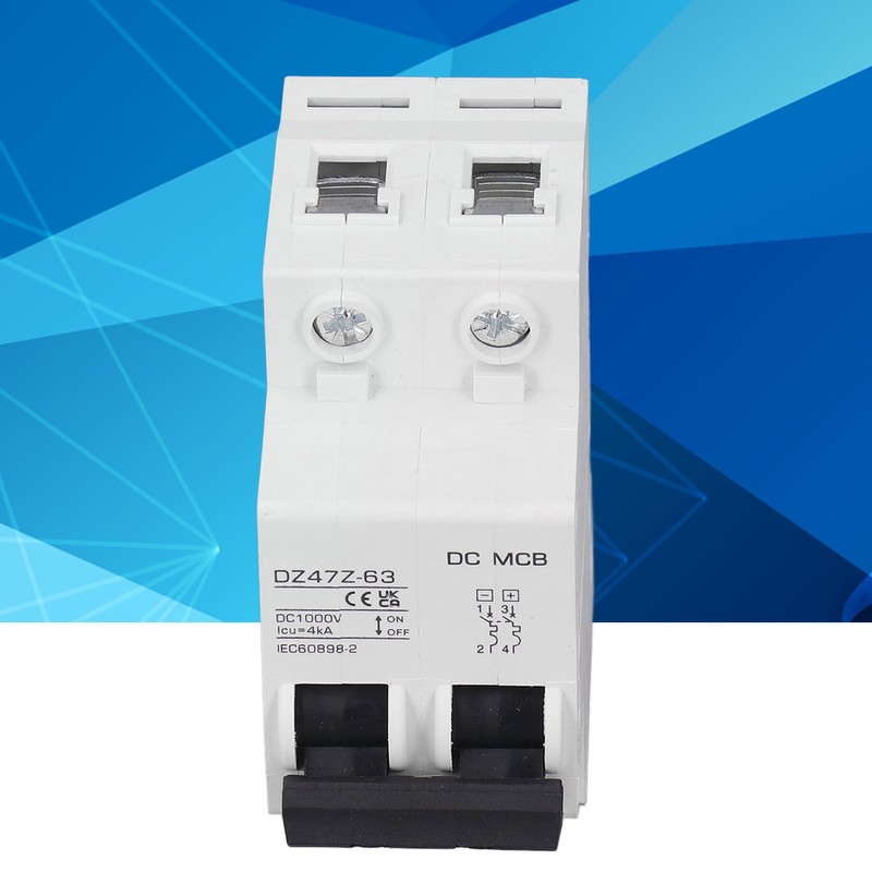 DC Circuit Breaker Overload Protection Magnetic System PV Circuit Breaker