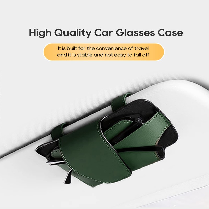 LFOTPP Sun Visor Glasses Holder for All Car Models, Car