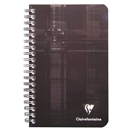 Clairefontaine Spiral Notebook, 110 x 170 mm; 68682 °C