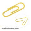 MECCANIXITY Paper Clips Small Size 1.1 Inch Vinyl Coated to
