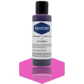 AmeriColor AmeriMist Fuchsia Airbrush Food Color, 4.5 oz
