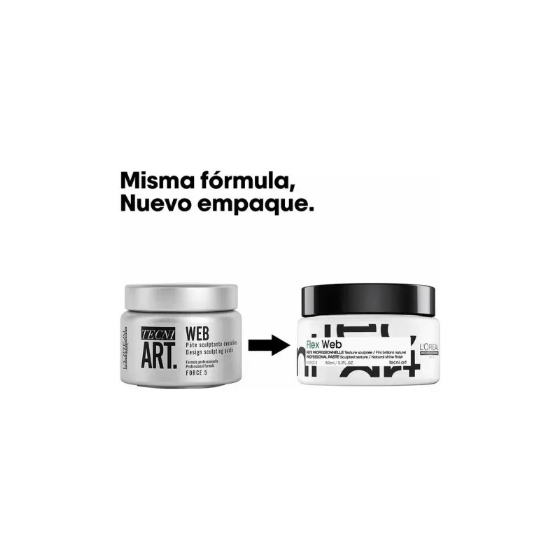 Loreal Cera Web Tecni Art 150ml X 2pzs