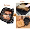 Pack of 100 Air Fryer Disposable Paper Liners - Non-Stick