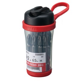 Vessel AMG14 Double Ended Bits +2 x 65H 20 Pieces with Magnetizer Case