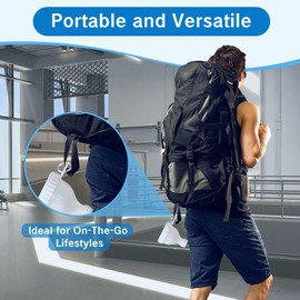 2Pcs Protein Powder Container to go Portable Supplement with Protein Powder Compartment Pill Storage Great for Workout Funnel Set Shaker Bottles Powder Supplement Storage Take to Go or Kitchen Use