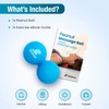 Beenax Peanut Massage Ball - Double Lacrosse Ball - Perfect