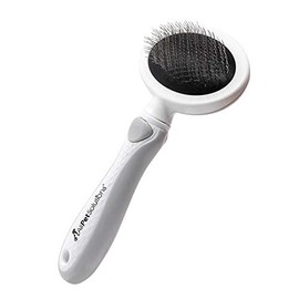 allpetsolutions Slicker Brush - Dog, Puppy, Cat, Pet Grooming Brush - Removes Loose Hair and Dead Fur, Eliminates Tangles - Suitable for Medium and Long Haired Dogs Cats