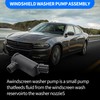 HiSport Windshield Washer Pump - Compatible with Ford F100 E350