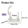 RHQFDM 40 Pieces PPR Pipe Clamps 16mm Tubing Clips White