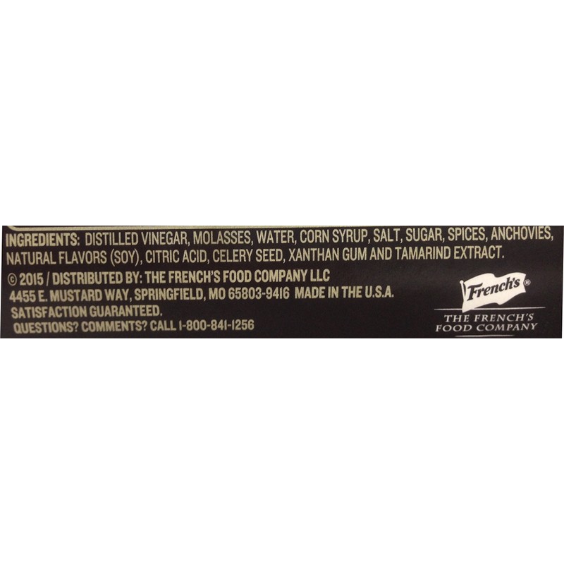 French's Worcestershire Classic Sauce 10 Oz. Pack Of 6.