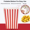 20 PCS 7x5x11cm Popcorn Boxes Popcorn Bags Red and White