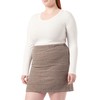 s.Oliver Damen Rock mit Karomuster BLACK, 38