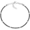 Amen Tennis Bracelet BT7BBN16 925 Silver with Black Zircons, Label_SILBER_925