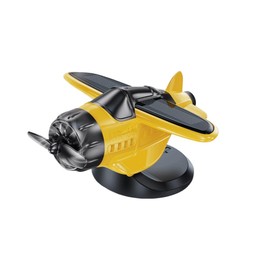 A Solar-Powered, Quiet-Rotation car Ornament relieves Fatigue, boosts Alertness, and adds Driving Fun. Suitable for All Cars, Offices, and Homes. Perfect for Any Sunny spot (Yellow)