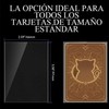 500 Fundas para tarjetas de tamaño estándar, Protector de Cartas