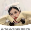 2 Pieces Of Rabbit Ear Headbands, 1 Piece Of Rabbit